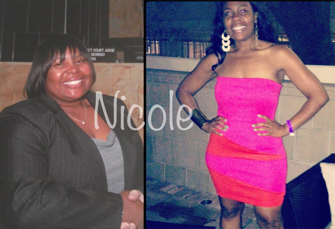 nicole weight loss story