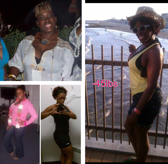 SaLisa before and after photos
