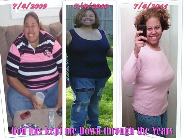 Linda lost 315 pounds