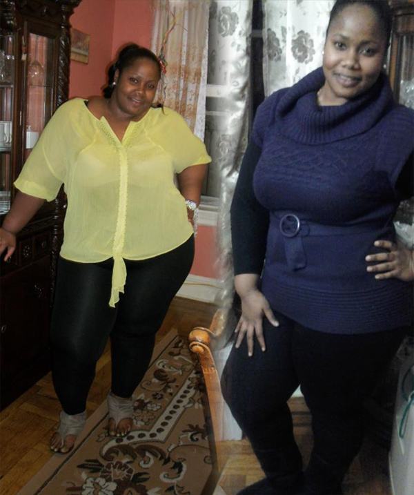 Stacey lost 72 pounds