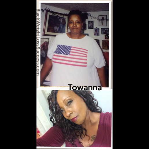 Towanna before and after