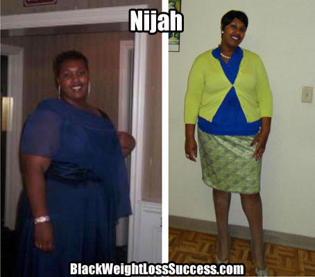 Nijah weight loss story