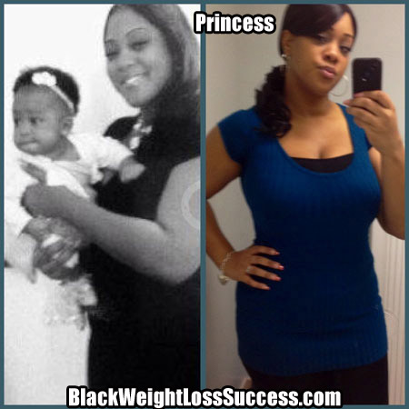 princess weight loss story
