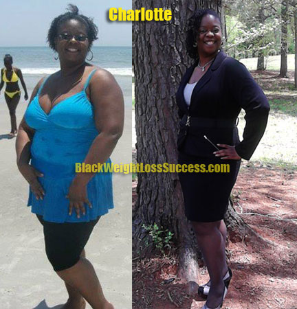 Charlotte weight loss before & after
