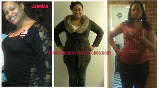 arneice weight loss before and after photos