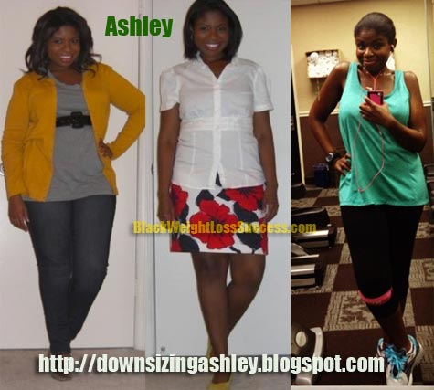 ashley weight loss before and after