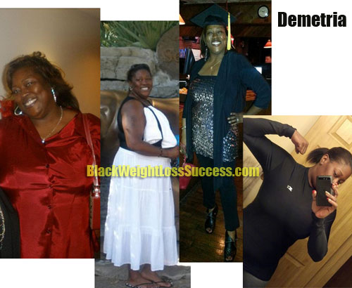 Demetria weight loss before and after