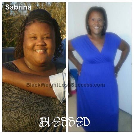 Sabrina weight loss success