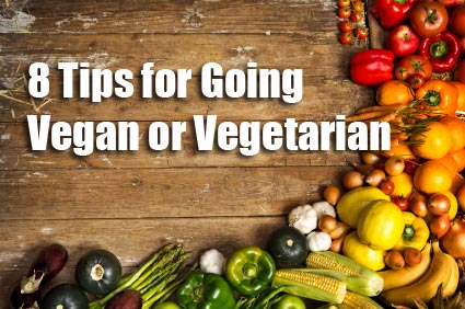 8 tips vegan vegetarian