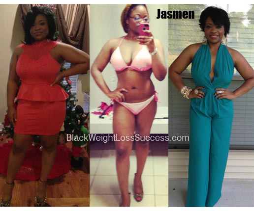 Jasmen weight loss before and after