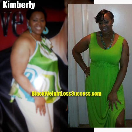 Kimberly weight loss before and after