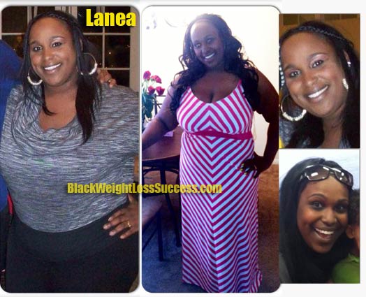 Lanea weight loss before and after