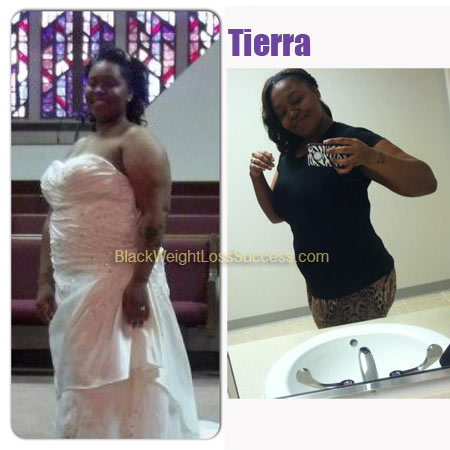 Tierra weight loss before and after