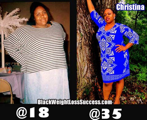 Christina weight loss photos