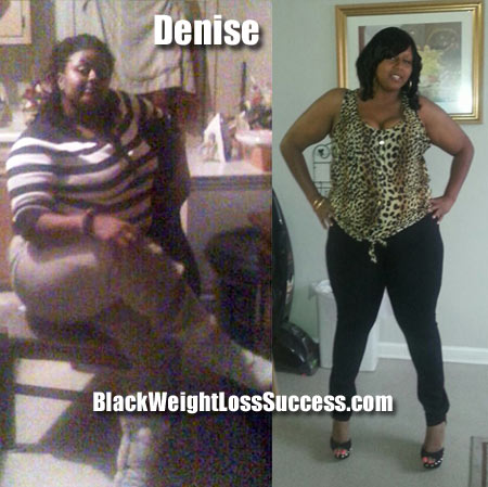 Denise lost 65 pounds