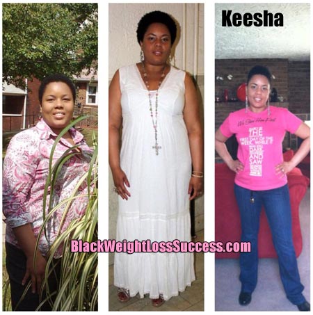 Keesha weight loss story