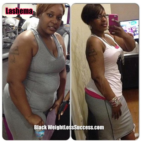 Lashema weight loss story
