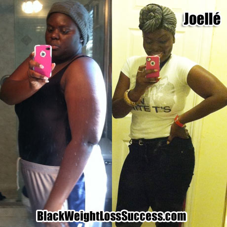 Joelle weight loss photos