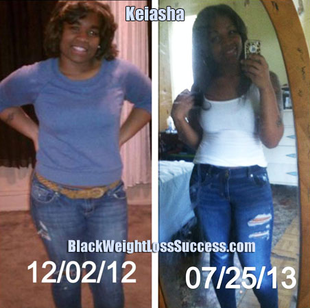 Keiasha weight loss story