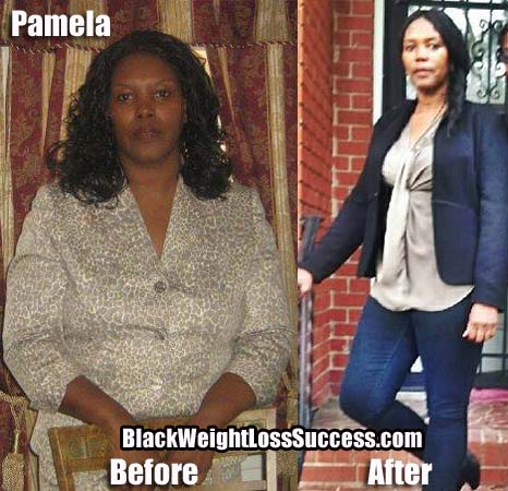 Pamela weight loss photos
