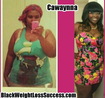 Cawaynna weight loss story