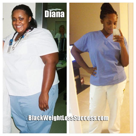 Diana weight loss photos