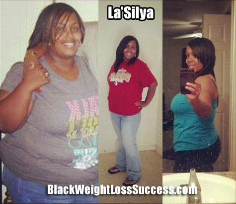 LaSilya weight loss photos