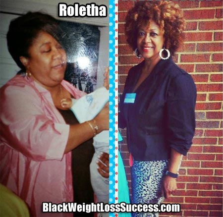 Roletha weight loss success story