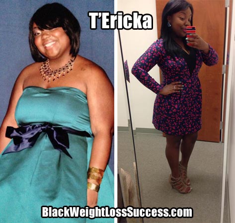 T'Ericka weight loss photos
