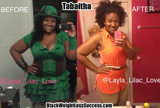 Tabaitha weight loss photos