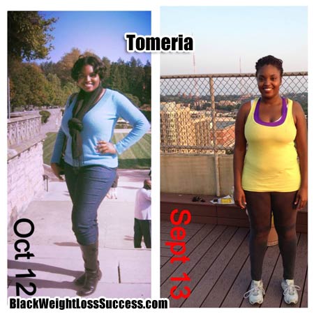 Tomeria weight loss success story