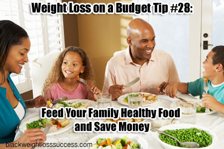 family healthy food save money