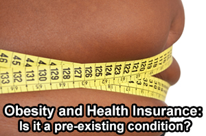 obesity pre-existing insurance