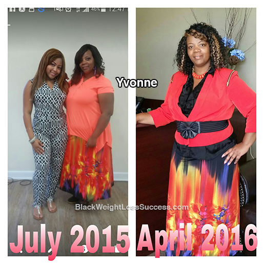 yvonne weight loss story