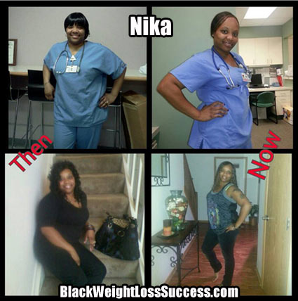 Nika weight loss photos