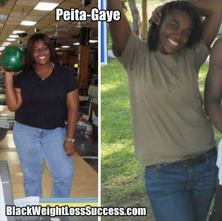 Peita Gaye weight loss story