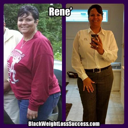 Rene weight loss success