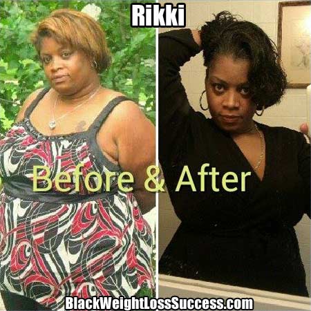 Rikki weight loss photos