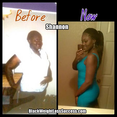 Shannon weight loss photos