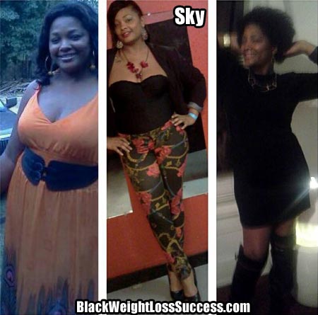 Sky weight loss photos