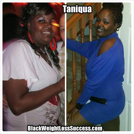 Taniqua weight loss photos