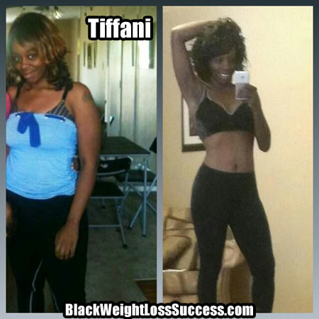 Tiffani weight loss photos