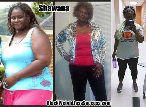 shawana weight loss success