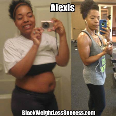Alexis weight loss photos