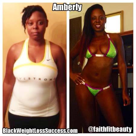 Amberly before and after