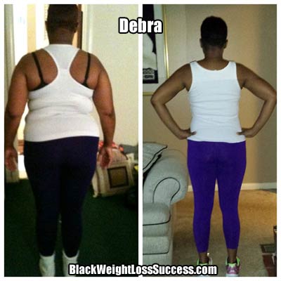 Debra weight loss photos