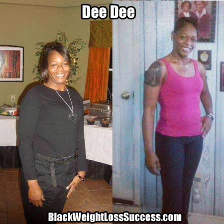 Dee Dee before and after