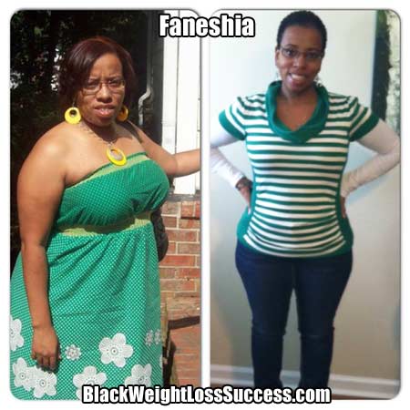Faneshia before and after photos