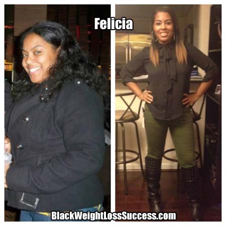 Felicia weight loss blog