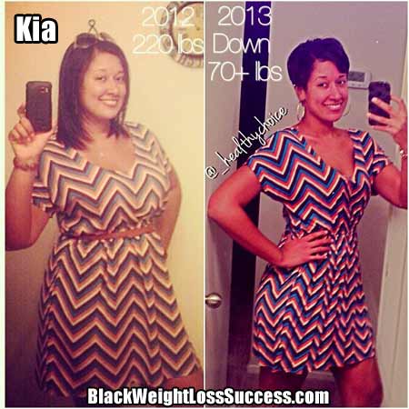 Kia weight loss photos